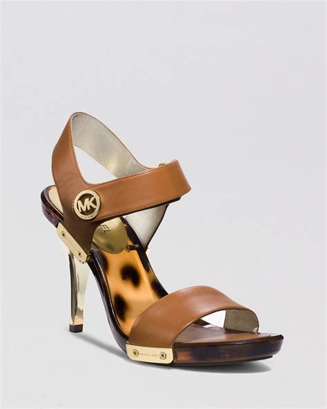 cheap michael kors slippers|michael kors heeled sandals.